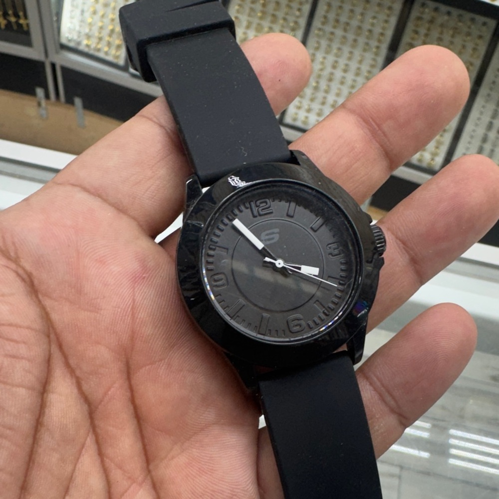 Black Analog Watch